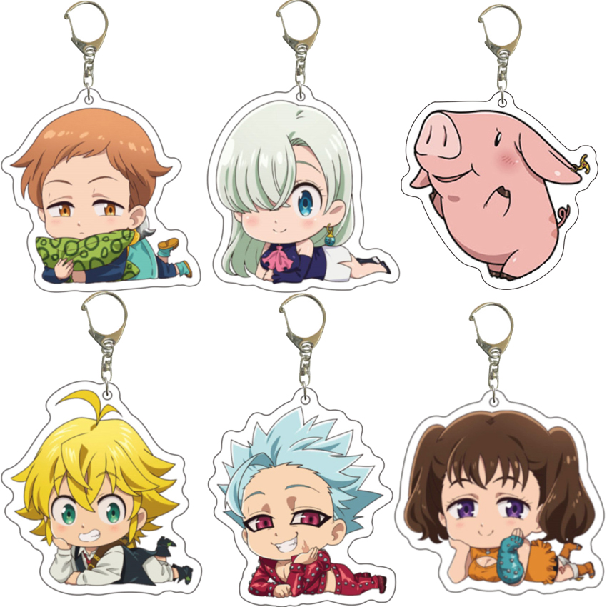Anime Merchandise Accessories - 55MM Anime The Seven Deadly Sins