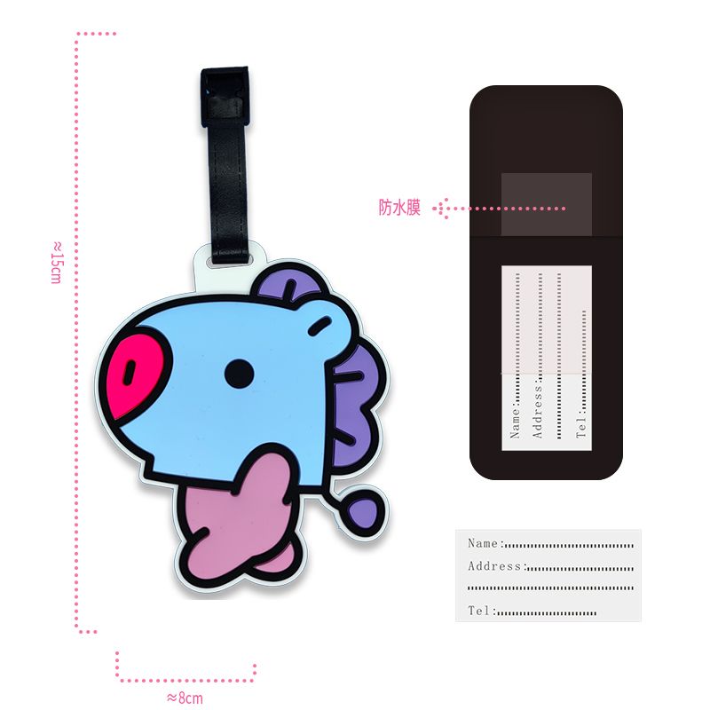 BT21 cartoon cute keychain Kaw - đánh giá và giá Anime Merchandise Online