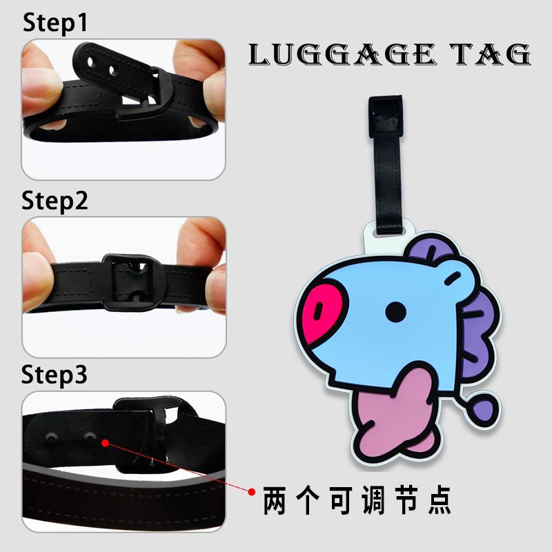 BT21 cartoon cute keychain Kaw - đánh giá và giá Anime Merchandise Online