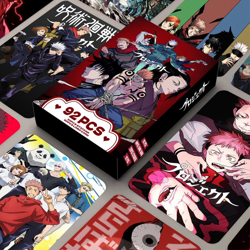 92 Pcs Cards Jujutsu Kaisen Do - đánh giá và giá Anime Jujutsu Kaisen Merchandise