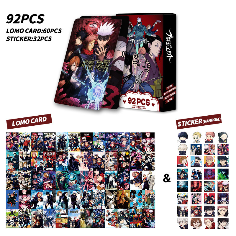 92 Pcs Cards Jujutsu Kaisen Do - đánh giá và giá Anime Jujutsu Kaisen Merchandise