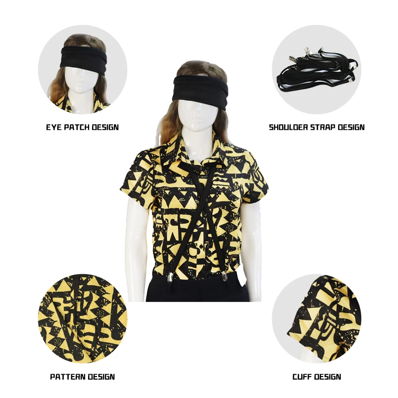 Eleven Yellow Shirt Belts Cosp - đánh giá và giá Anime Merchandise Online