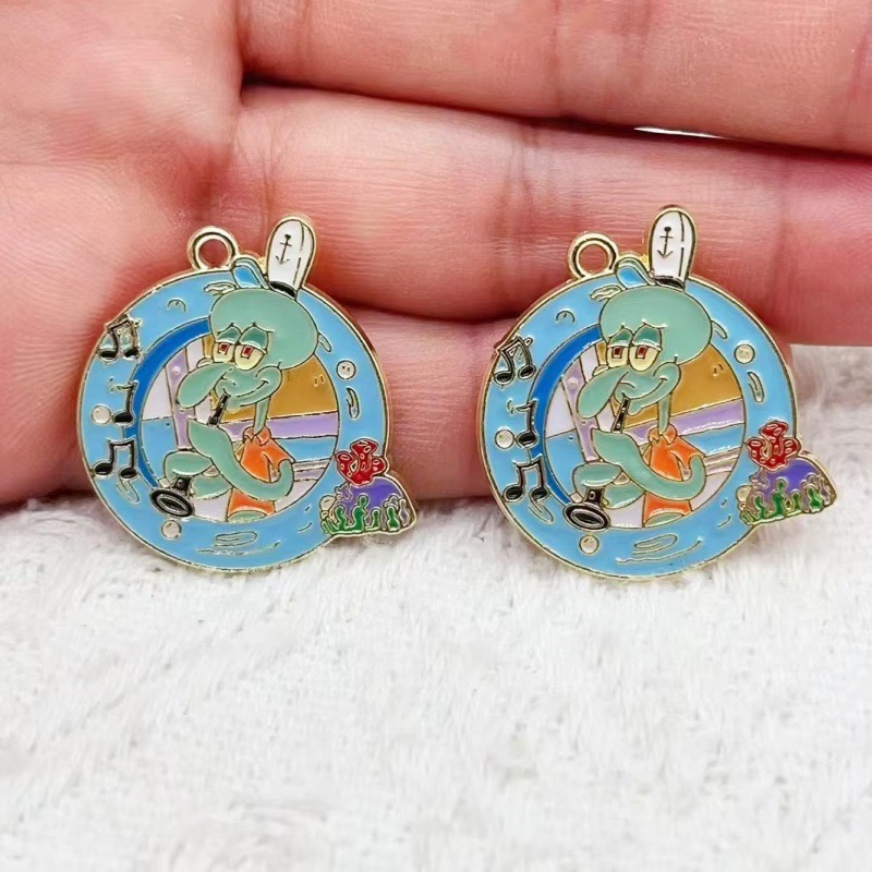 10pcs cartoon anime alloy oil  - đánh giá và giá Anime Merchandise Accessories